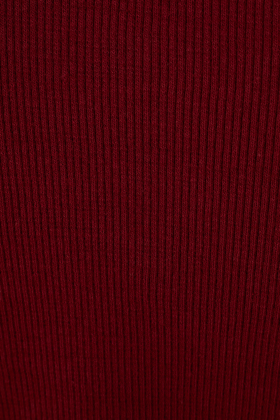 Wine Bossa Crew Neck Ribbed Tank Top