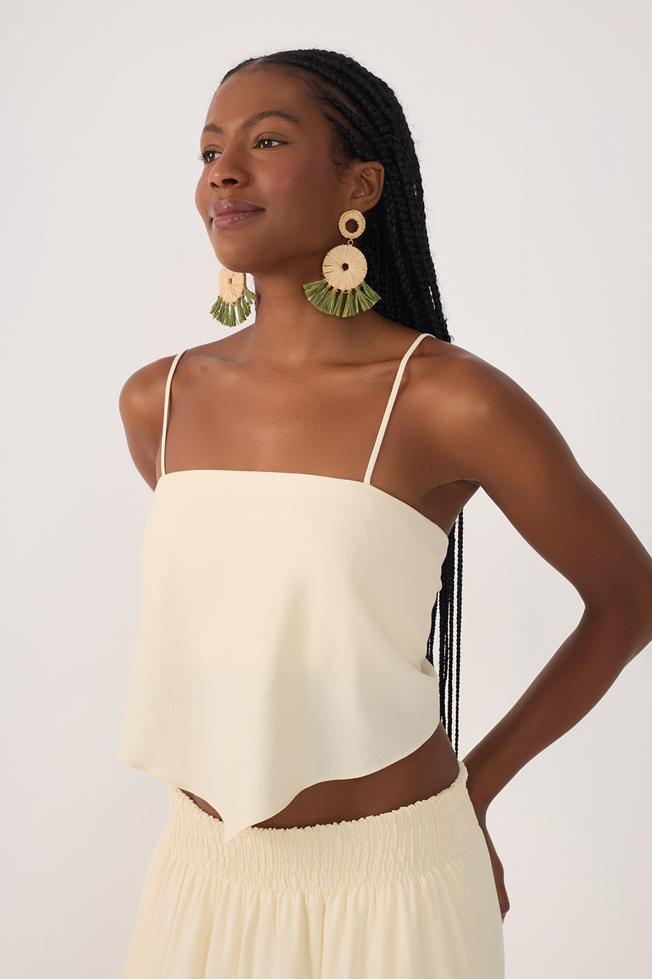 Linen Lenço Tie Top_3