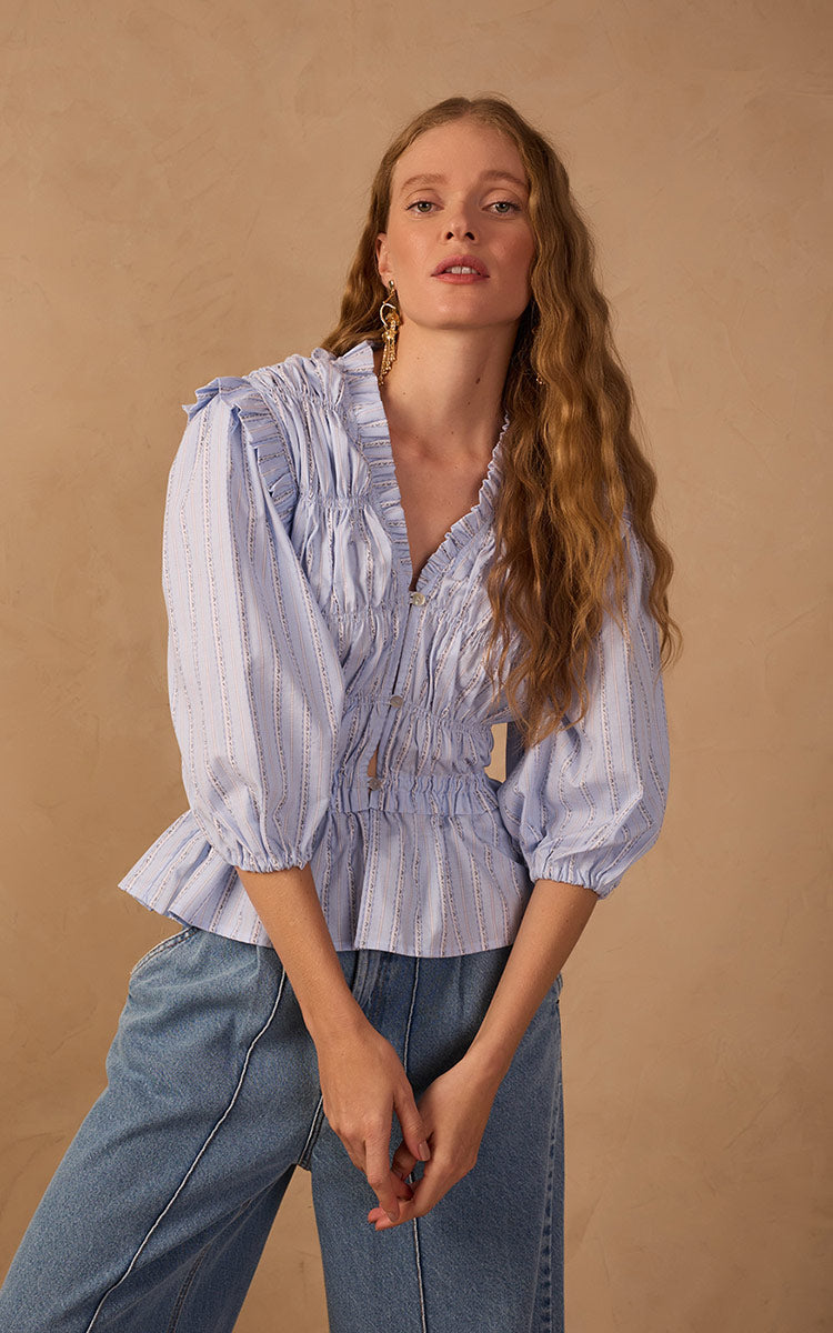 Cotton Striped Top_1