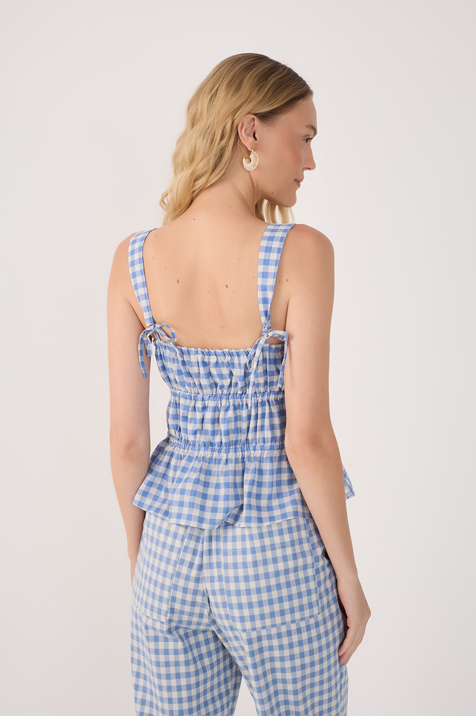 Cotton Gingham Top_5