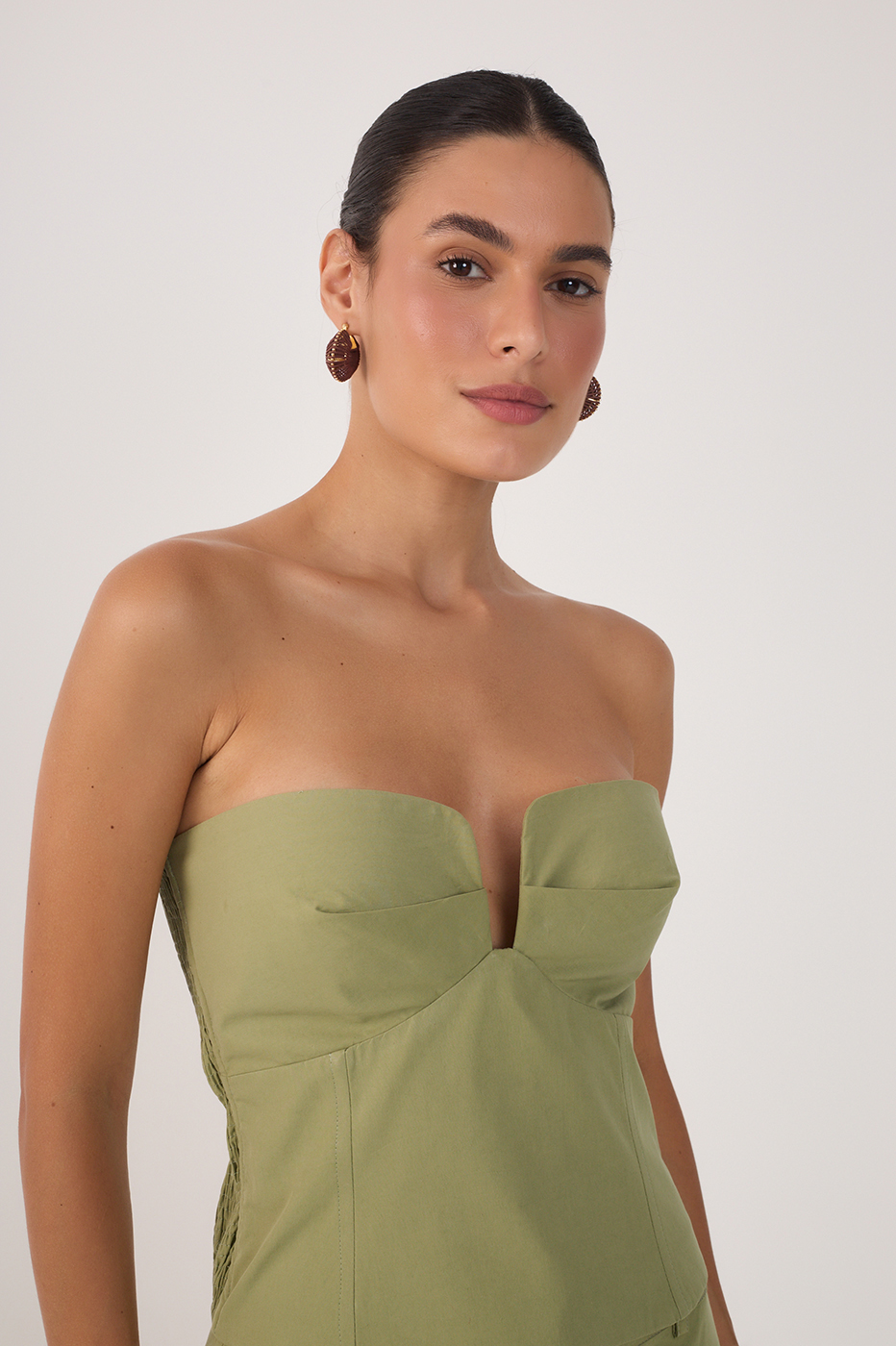 Cotton Neckline Frente Top_3