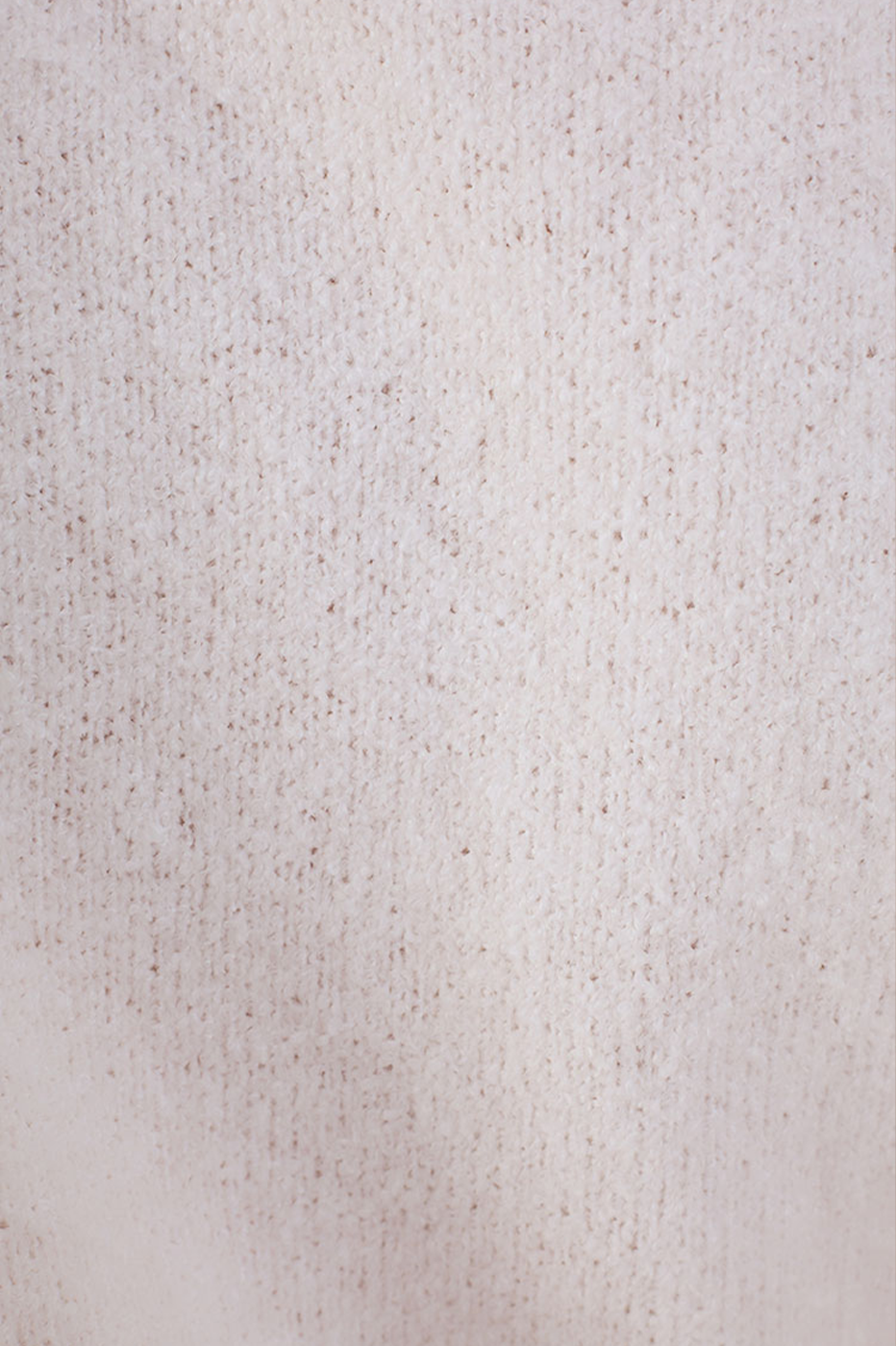 Off-White V Neck Sleeveless Tricot Vest