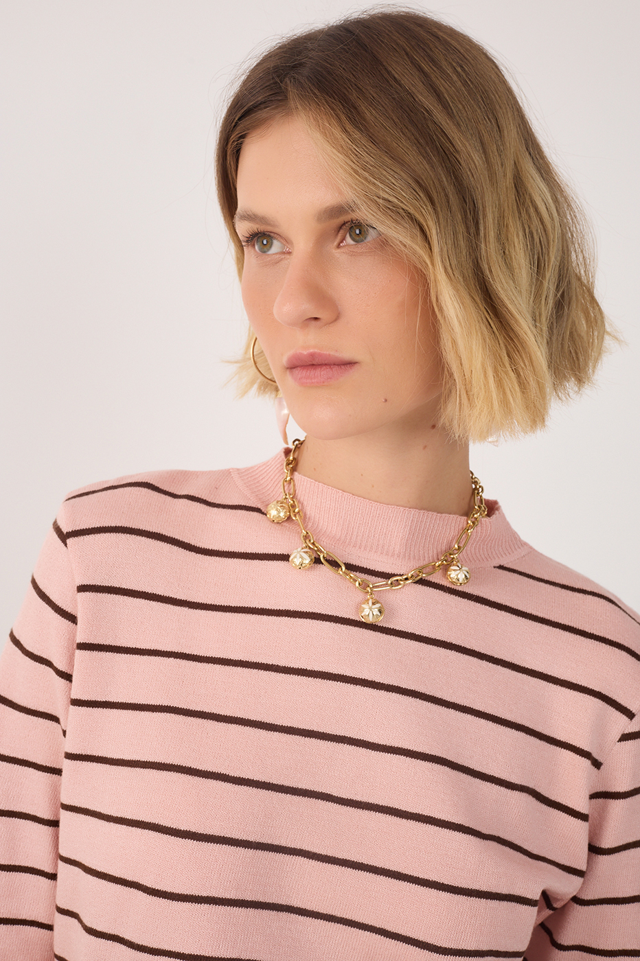 Knit Sleeve Short Top_4