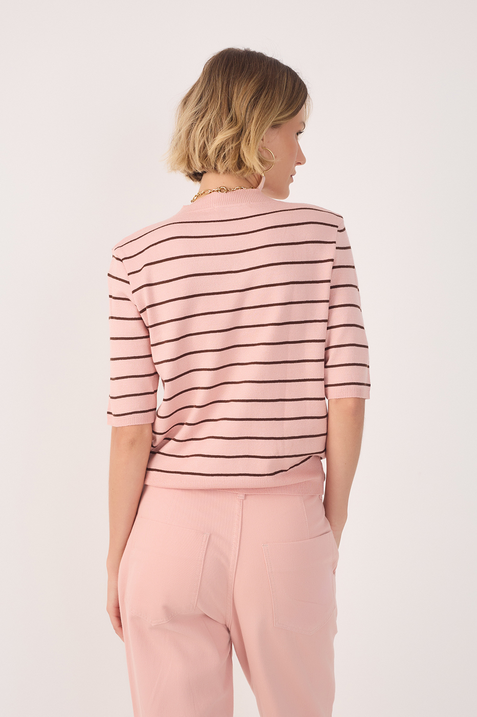 Knit Sleeve Short Top_5