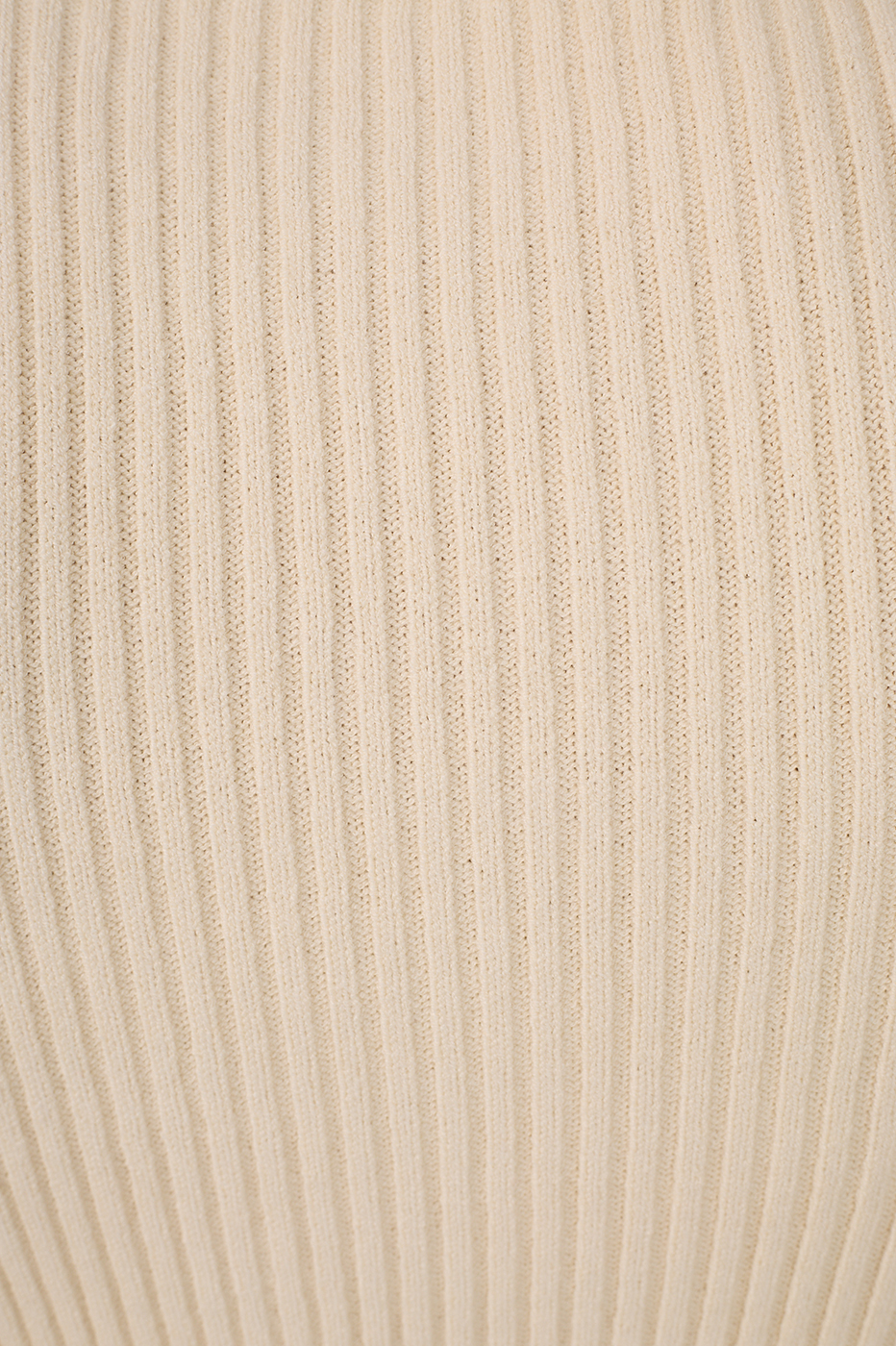 Knit Neckline Embroidered Top