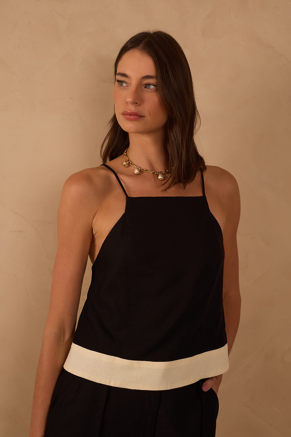 Linen B&W Blouse_1
