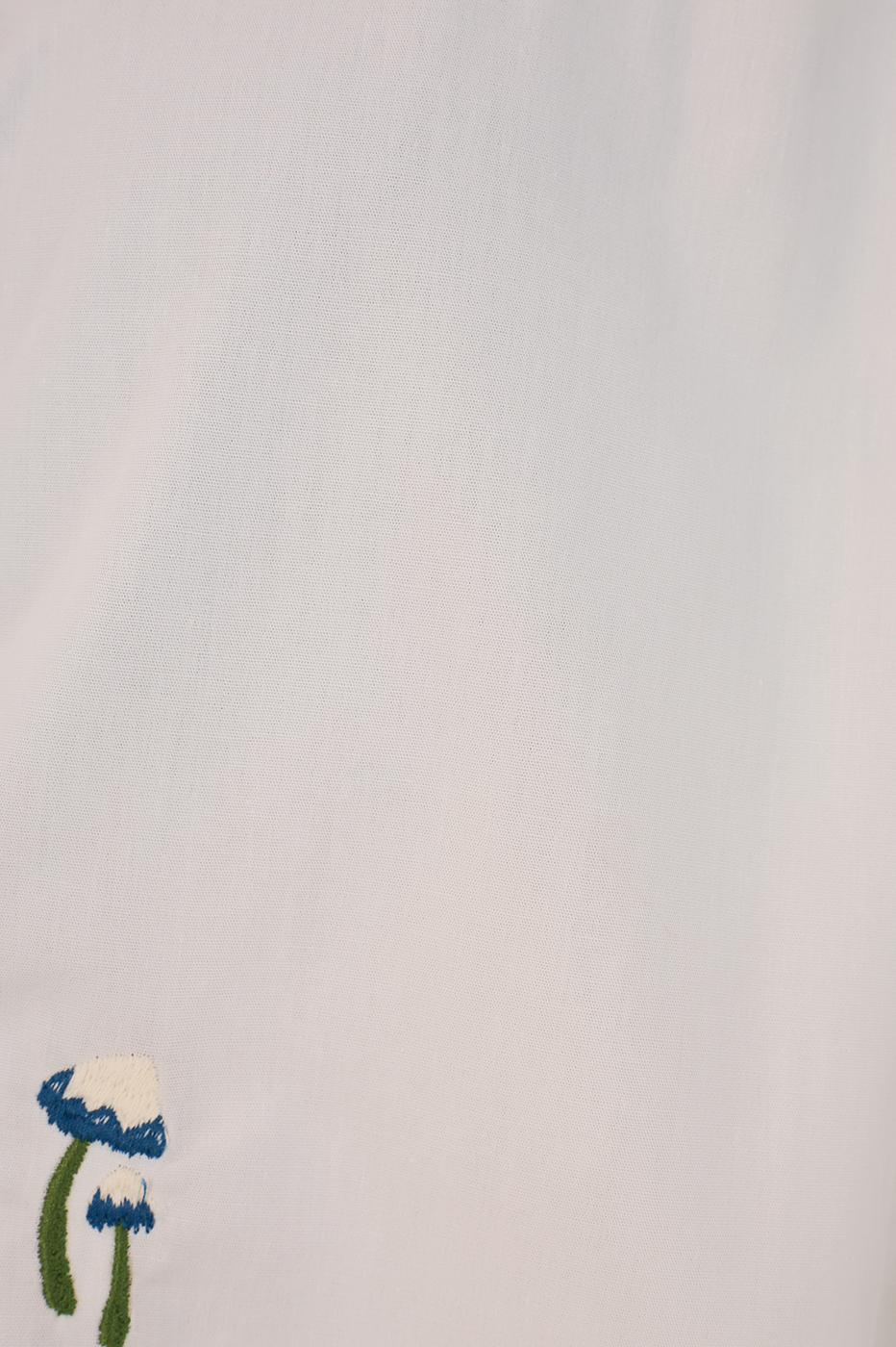 Camisa Cotton Embroidered Begônia