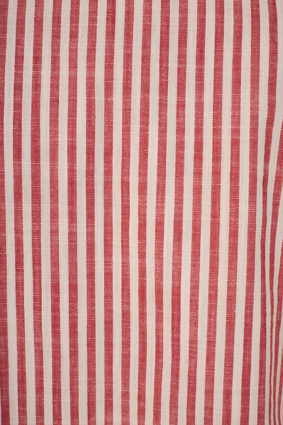Red Stripes Collared Buttoned Twill Shirt