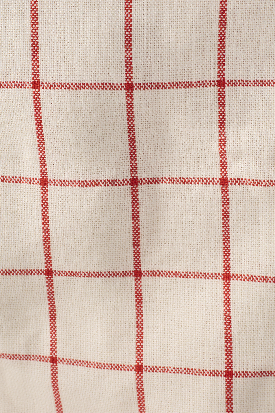 Checkered Linen Blouse