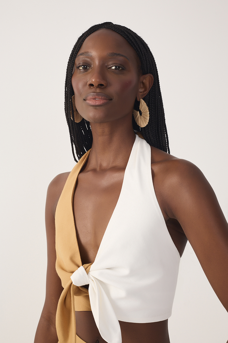 Bicolor Linen Blouse_5