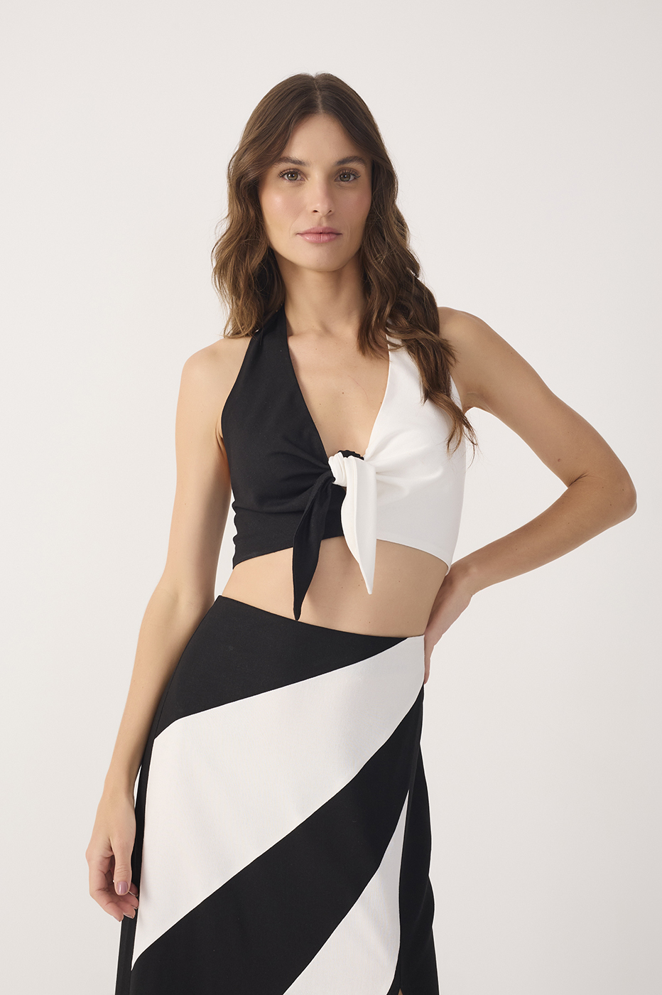 Bicolor Linen Blouse_2