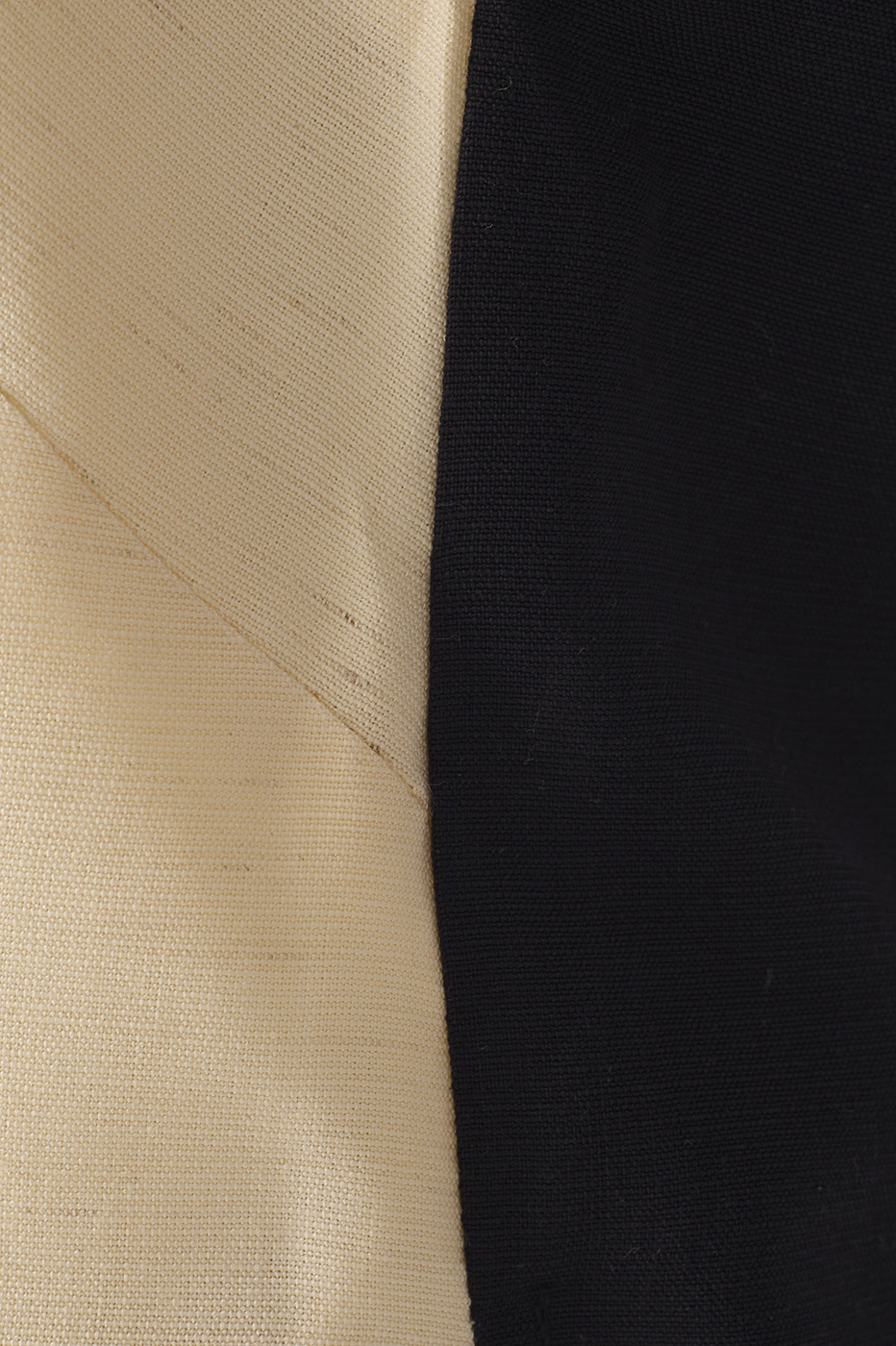 Bicolor Square-Cut Blouse