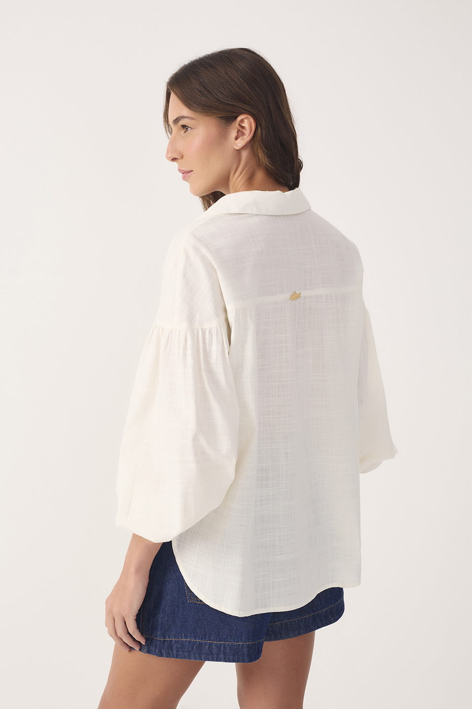 Cotton Dropped Shoulder Shirt_7