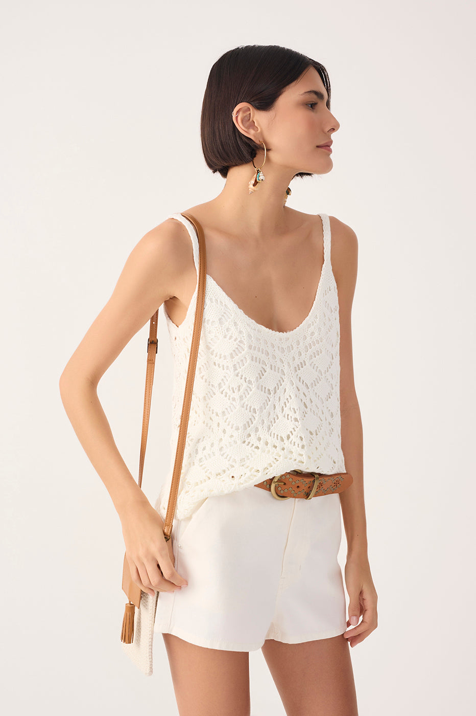 Knit Hem Detail Blouse_2