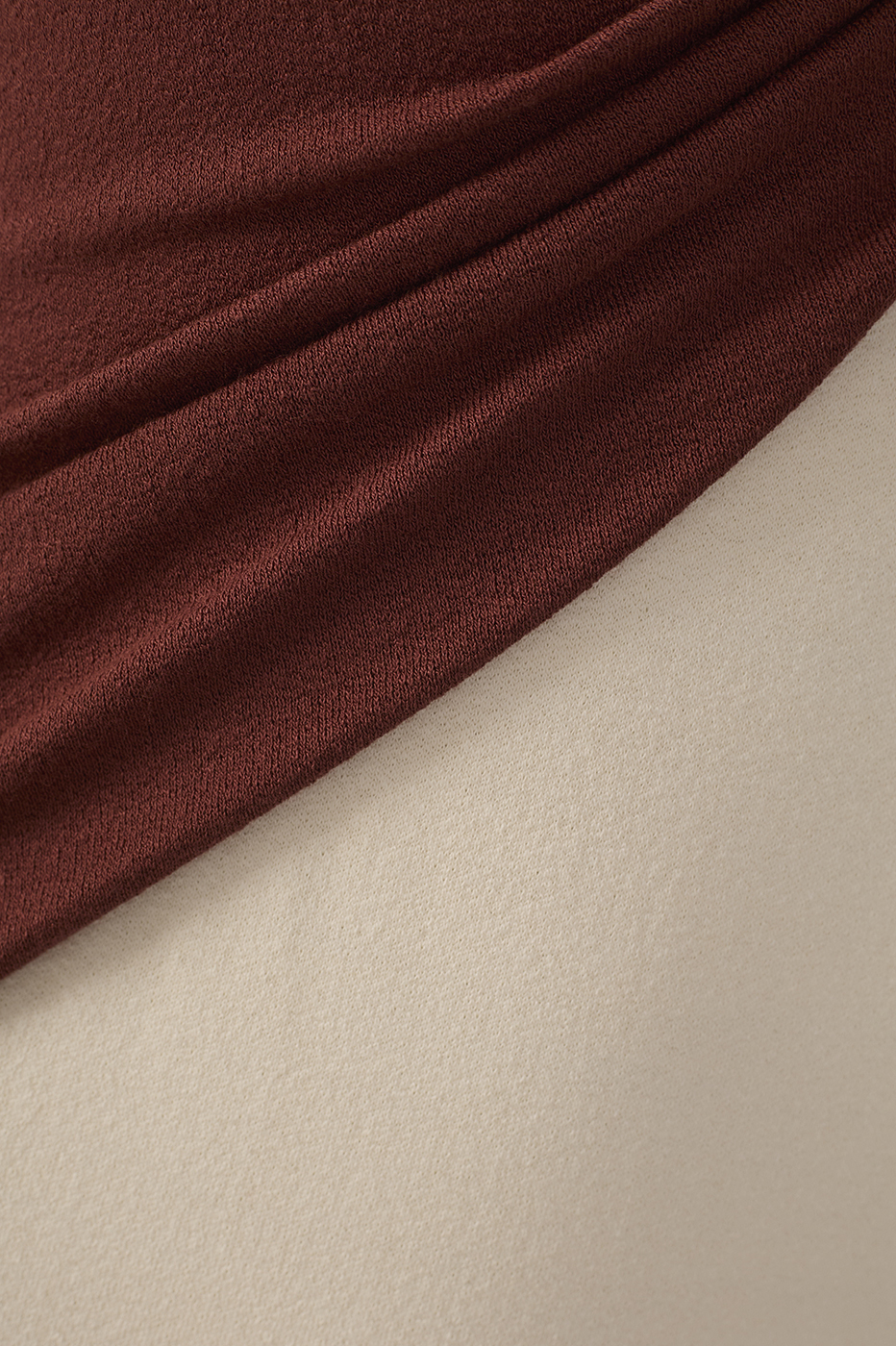 Bicolor Crepe Knit Bodysuit_7