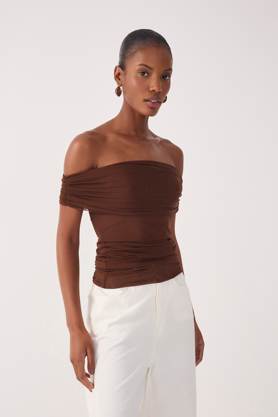 Off-the-Shoulder Tulle Blouse_2