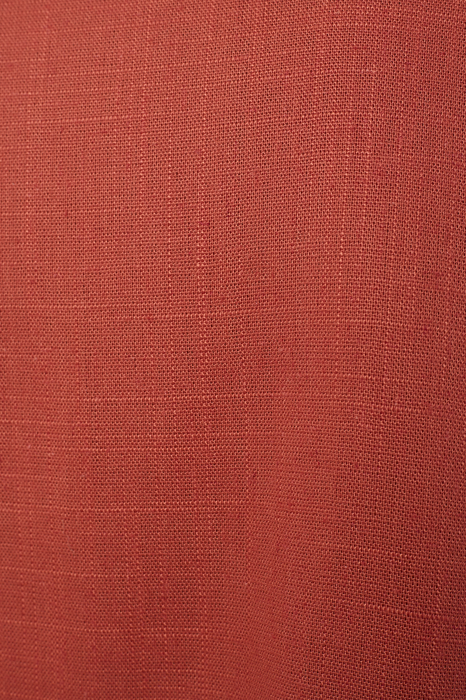 Brown Collared V Neck Buttoned Shirt_6