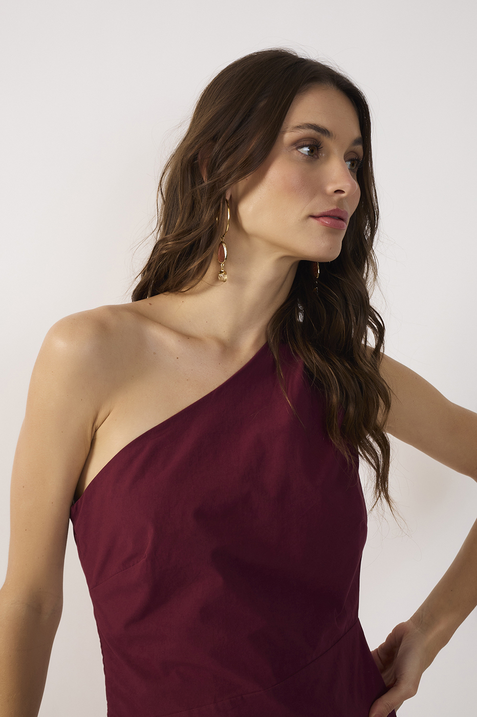 Asymmetric Cotton Blouse_5