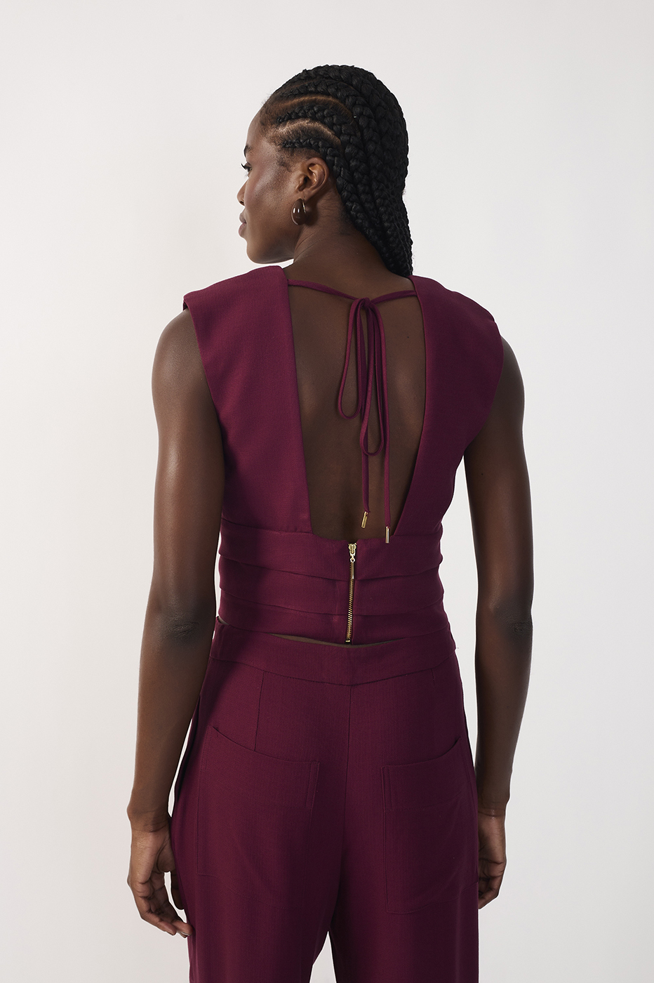 Pleated Hem Blouse_6