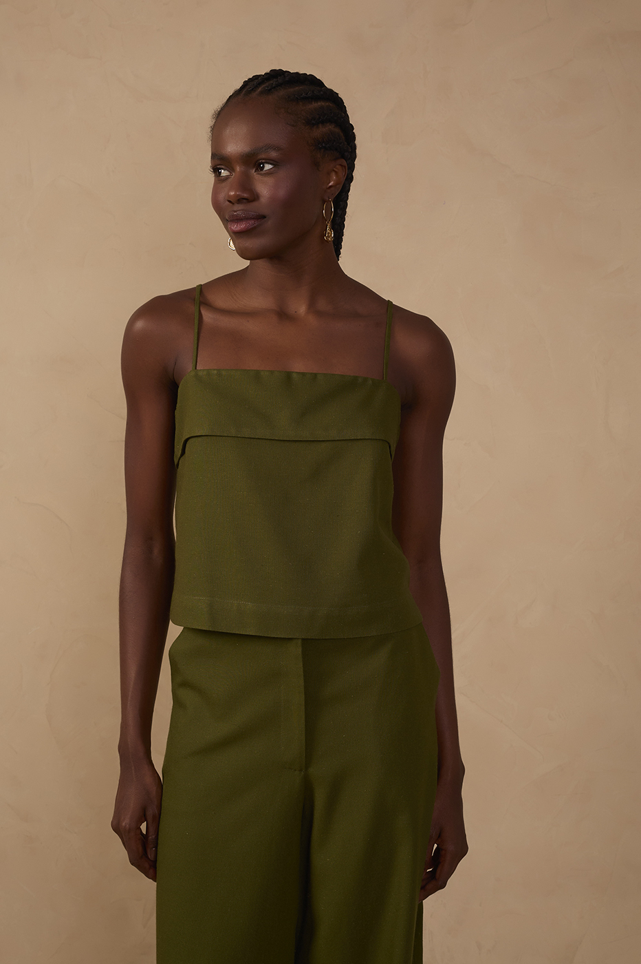Linen Yoke Blouse_1