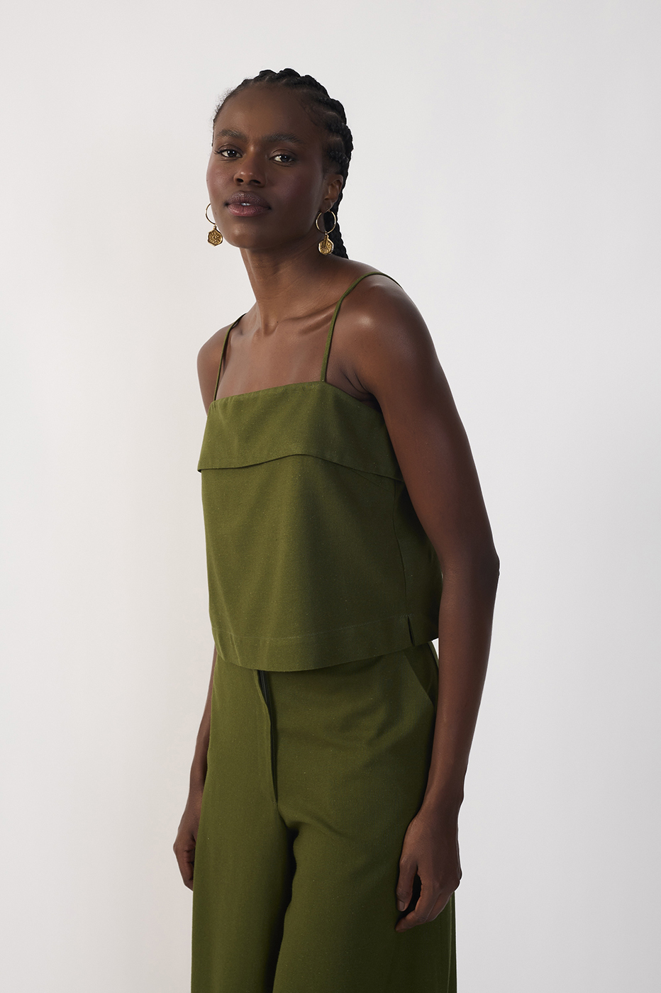 Linen Yoke Blouse_3