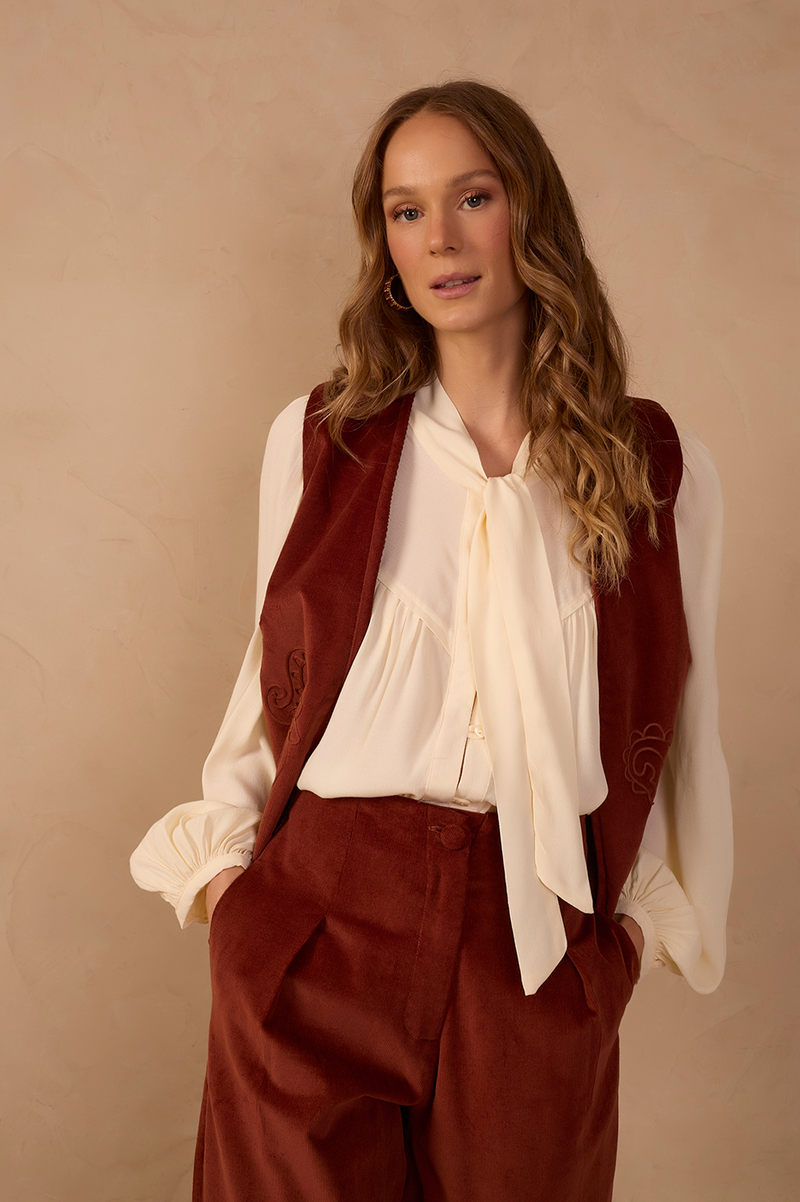 Tie-Front Blouse_1