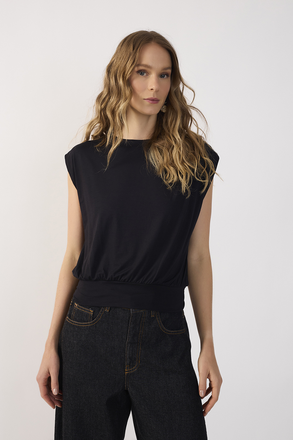 Mesh Knit Blouse_2