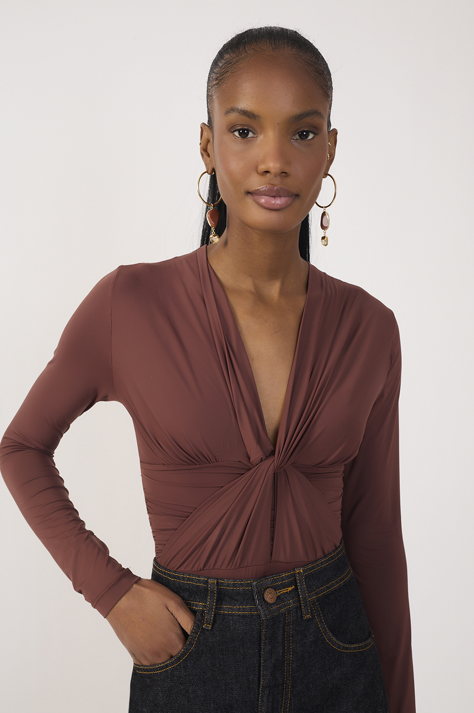 Twisted Jersey Bodysuit_2