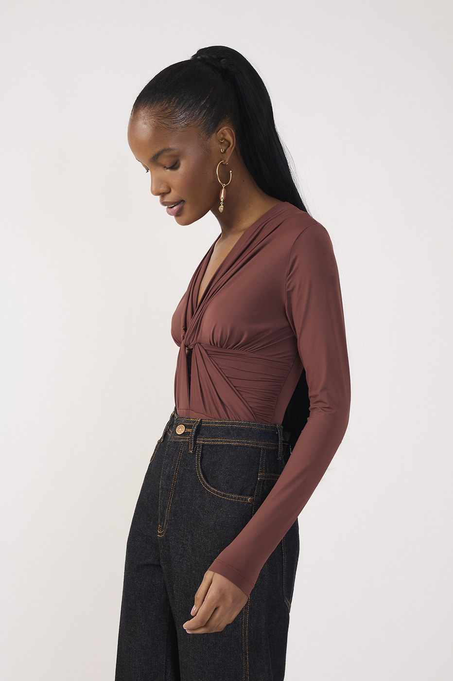 Twisted Jersey Bodysuit_3