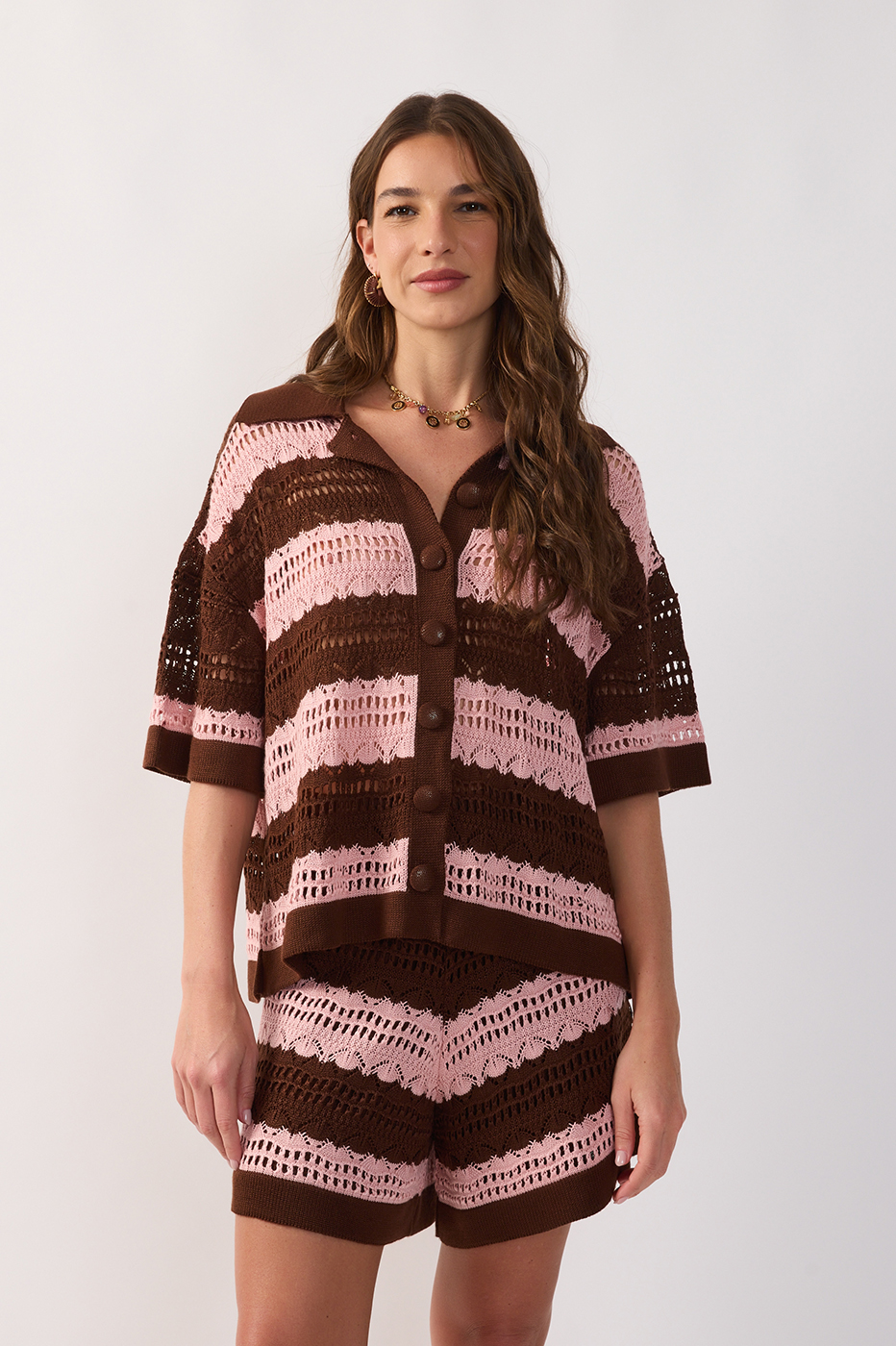 Striped Crochet Shirt_2