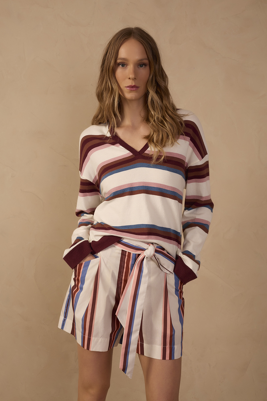 Striped Knit Polo_1