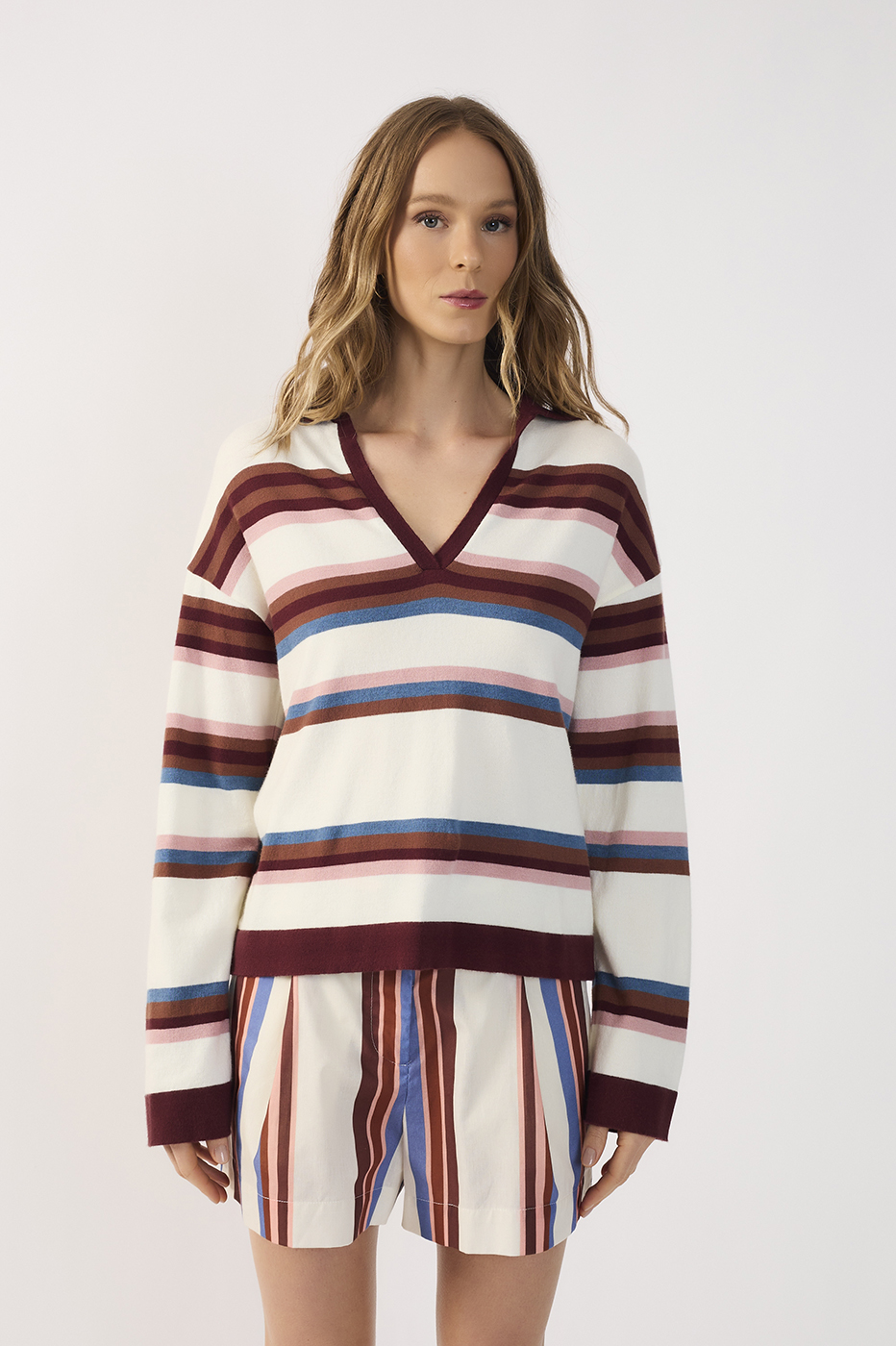 Bruma Stripe Tricot Polo_2