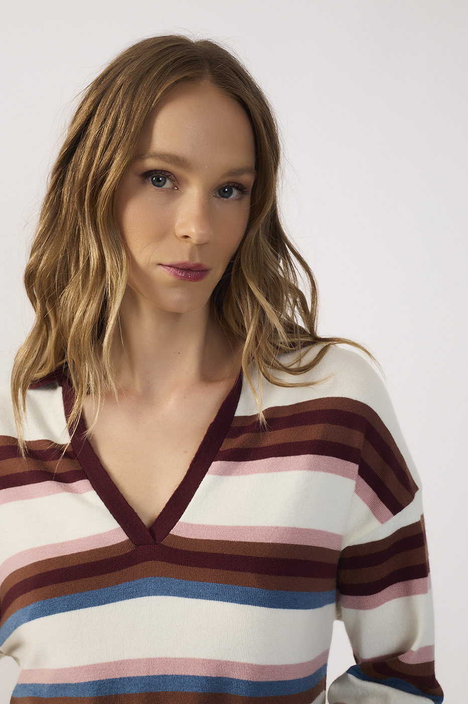 Striped Knit Polo_4