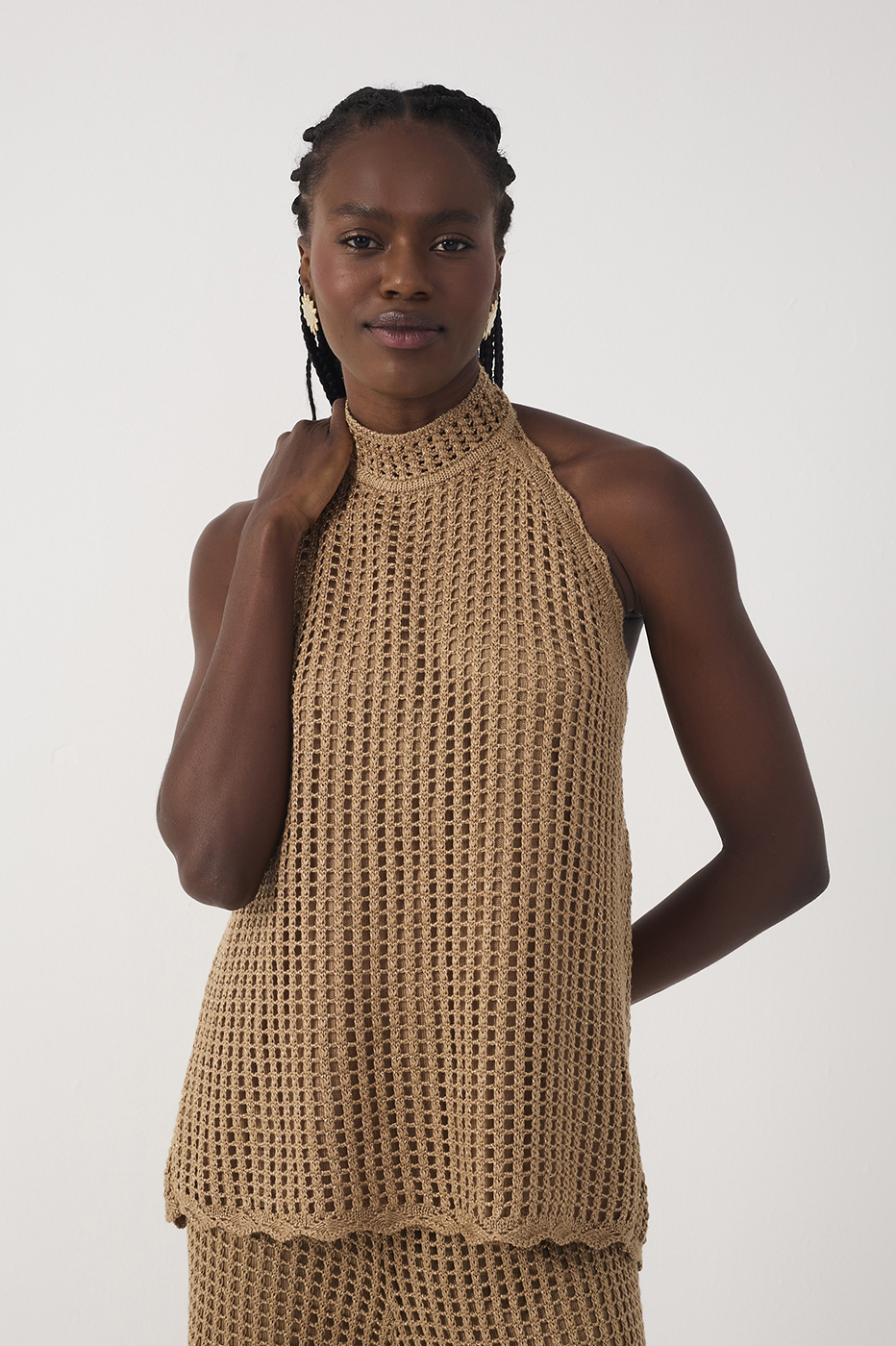 Lurex Knit High-Neck Top_2