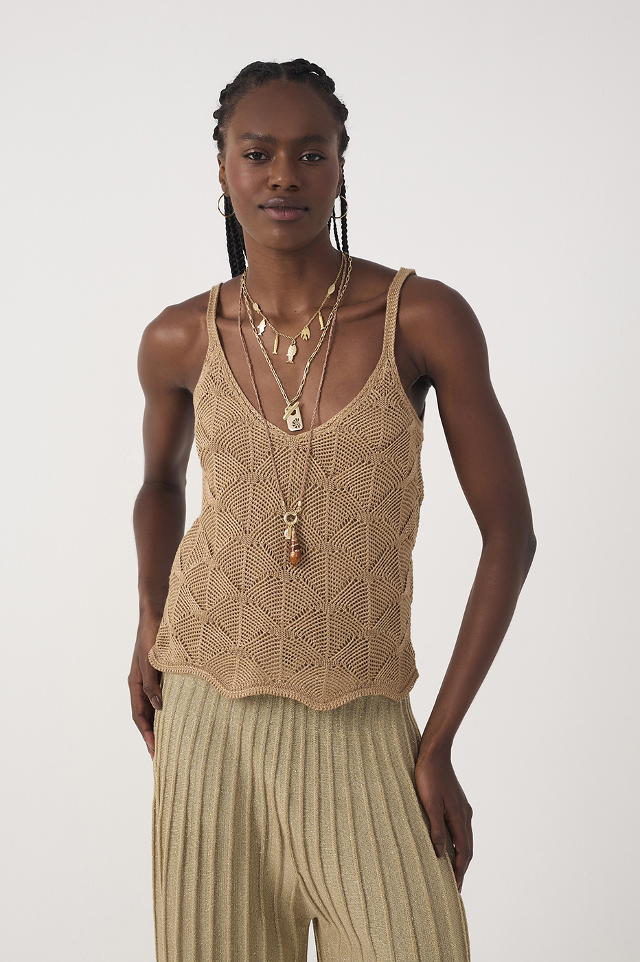 Solar Lurex Knit Top_2