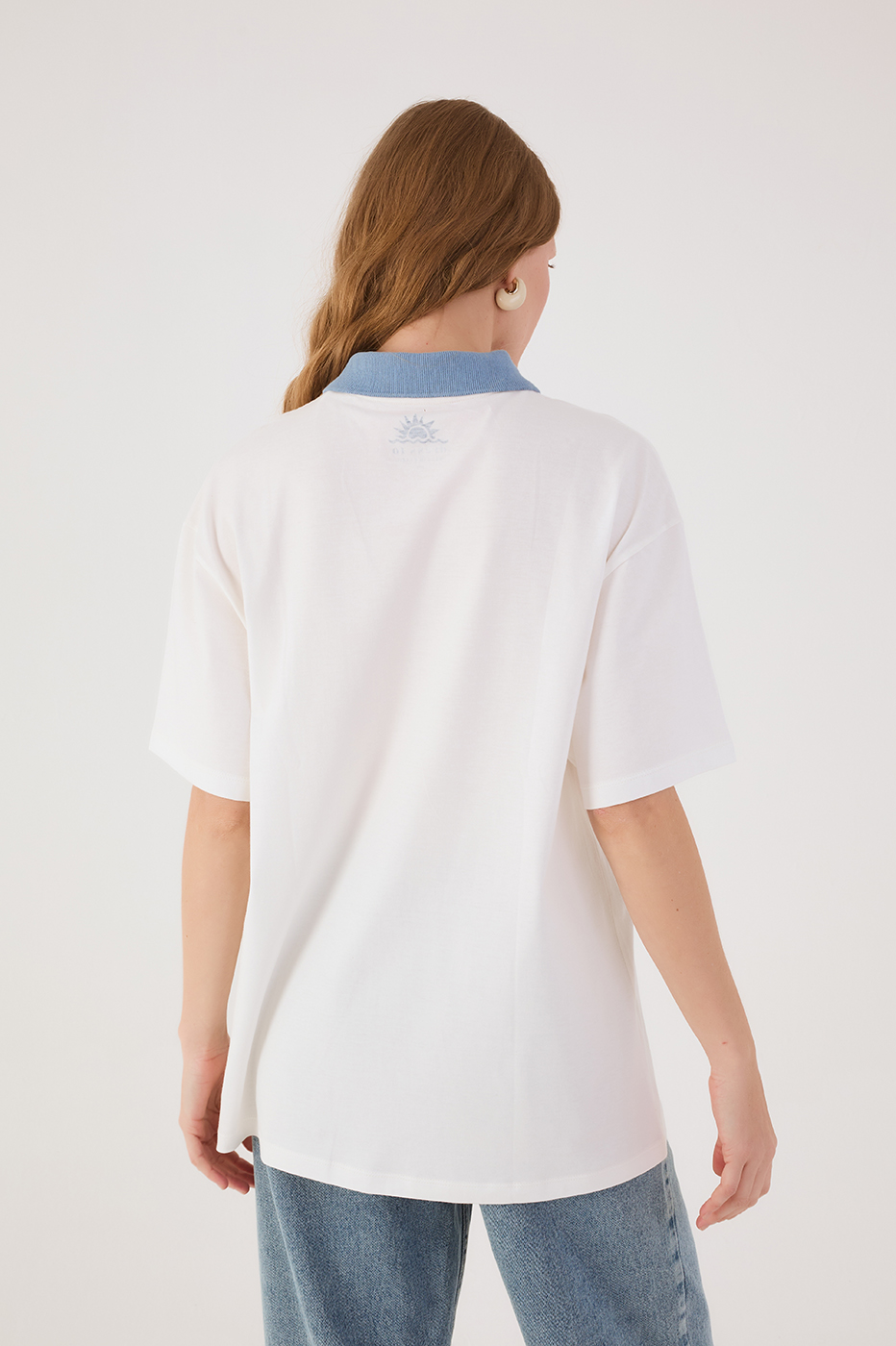 Off-White Arpoador Embroidered Collared T-Shirt