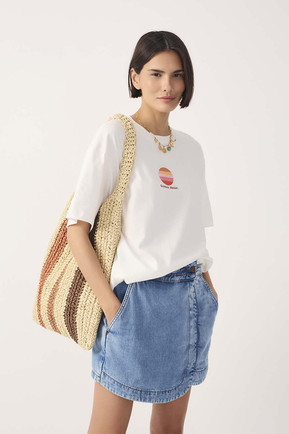 Silk Golden Hour T-shirt_2