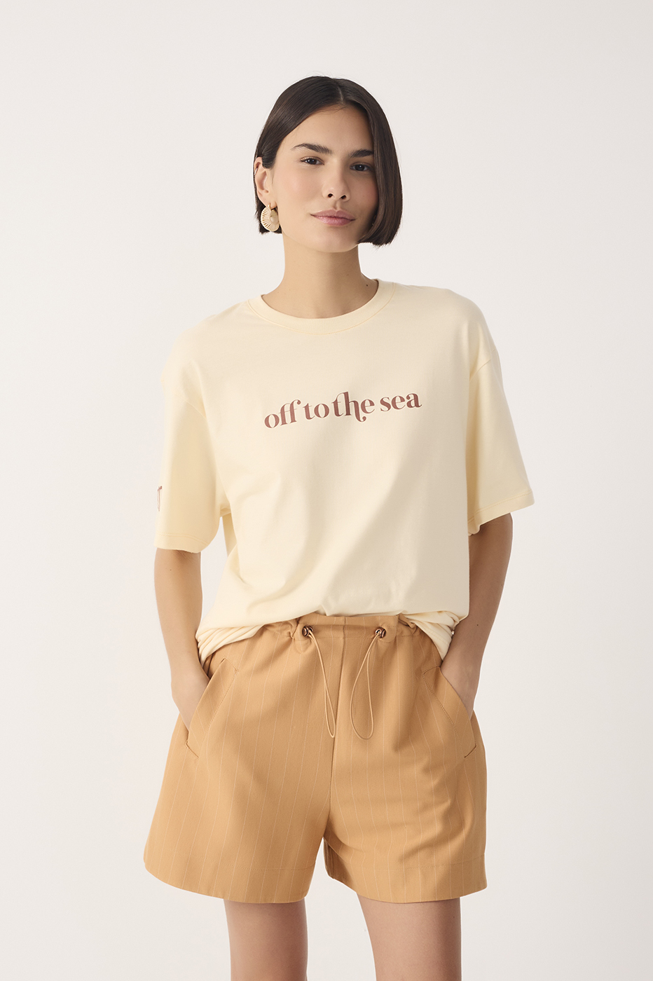 Off To The Sea Silk T-shirt_2