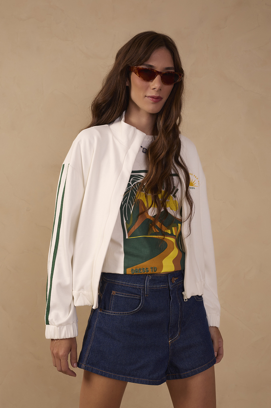 Off-White Brazil Silk Cotton T-Shirt_1