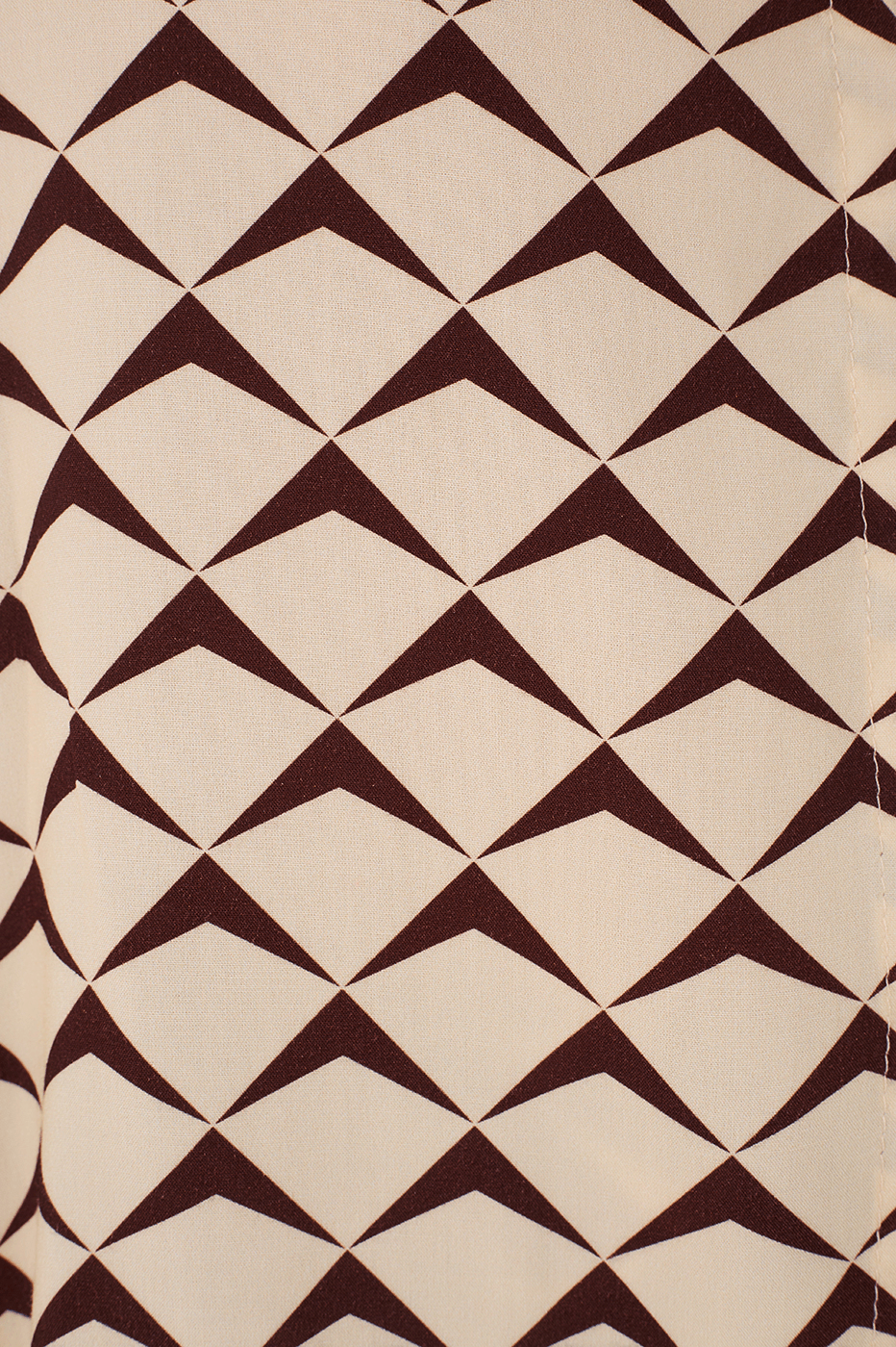 Brown Asa Delta Collared Buttoned Shirt