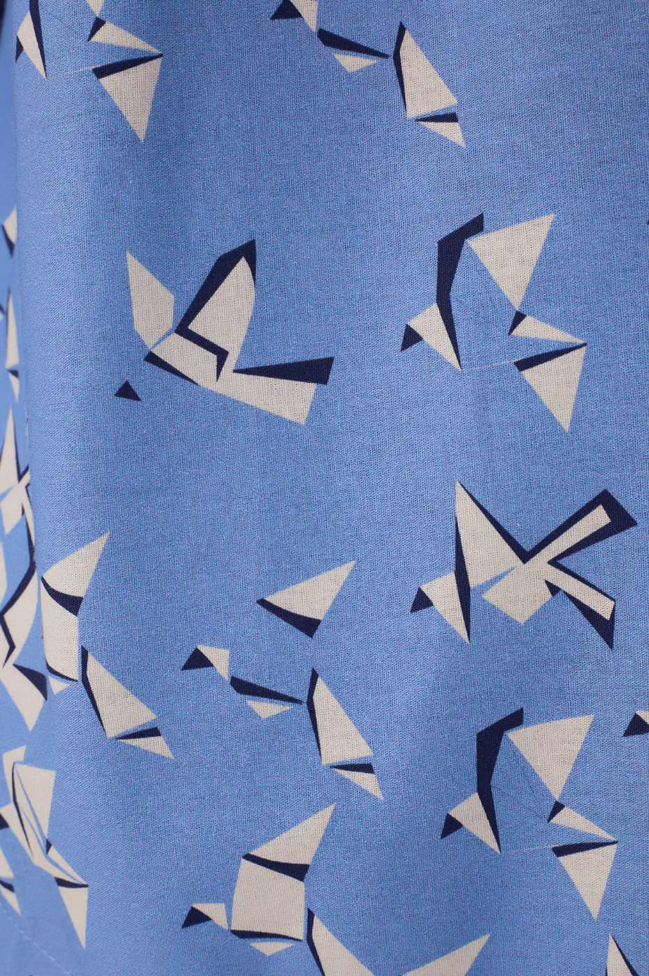Blue Voo Livre Print Blouse