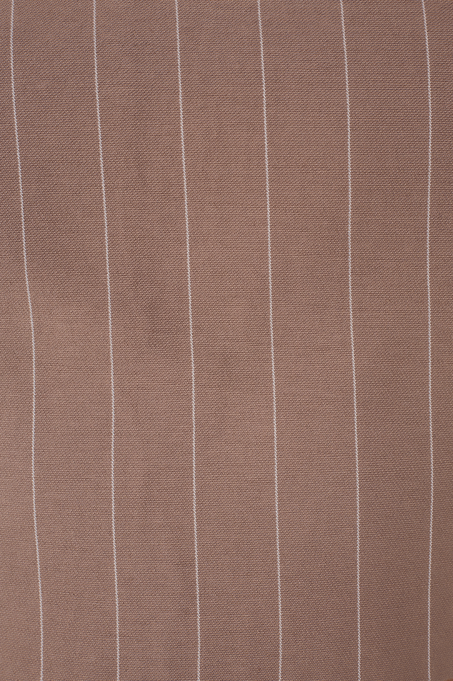Grey Mirante Pinstripe Strapless Smocked Crop Top