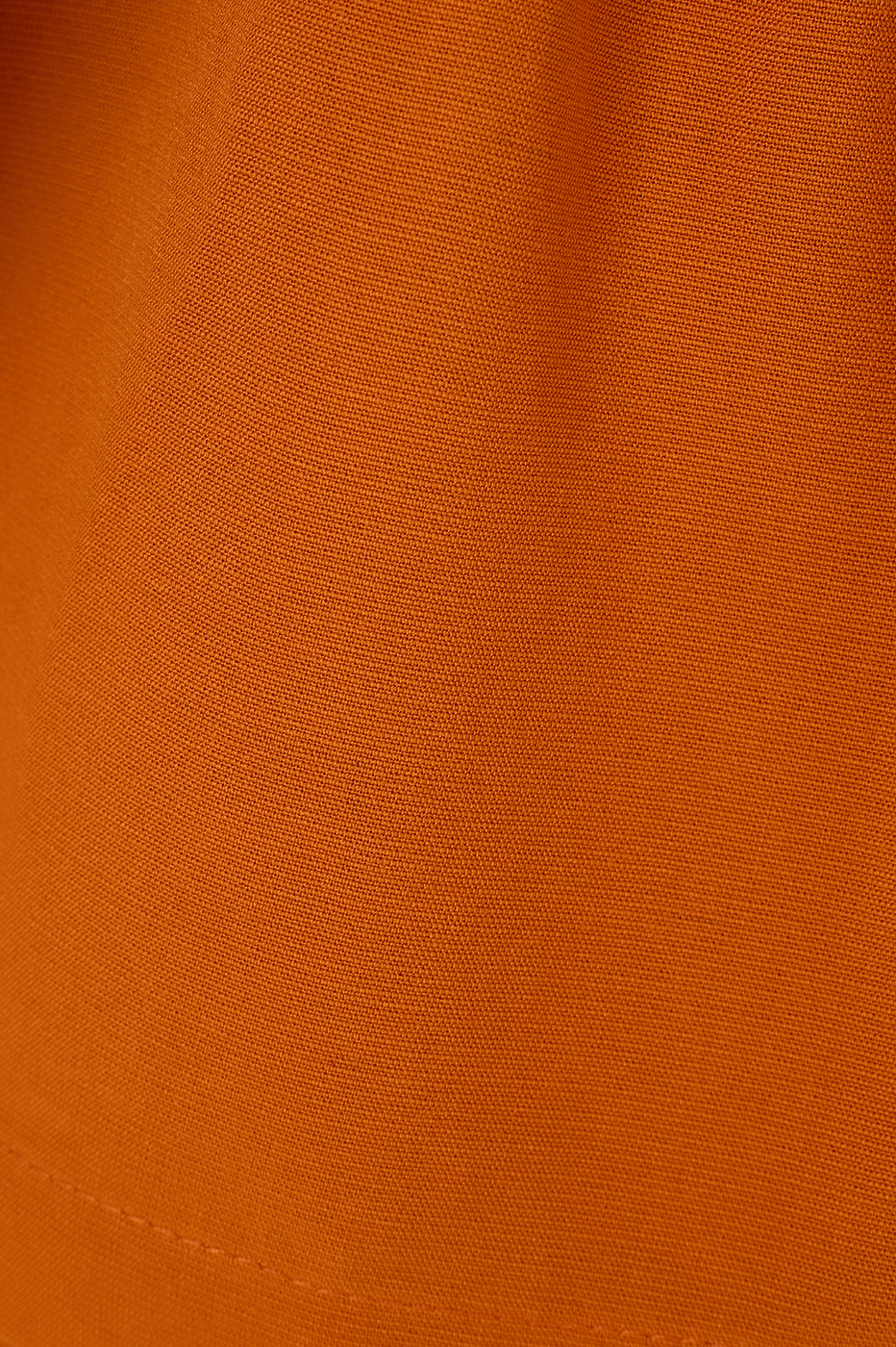 Orange Samba Layered Smocked Adjustable Straps Blouse