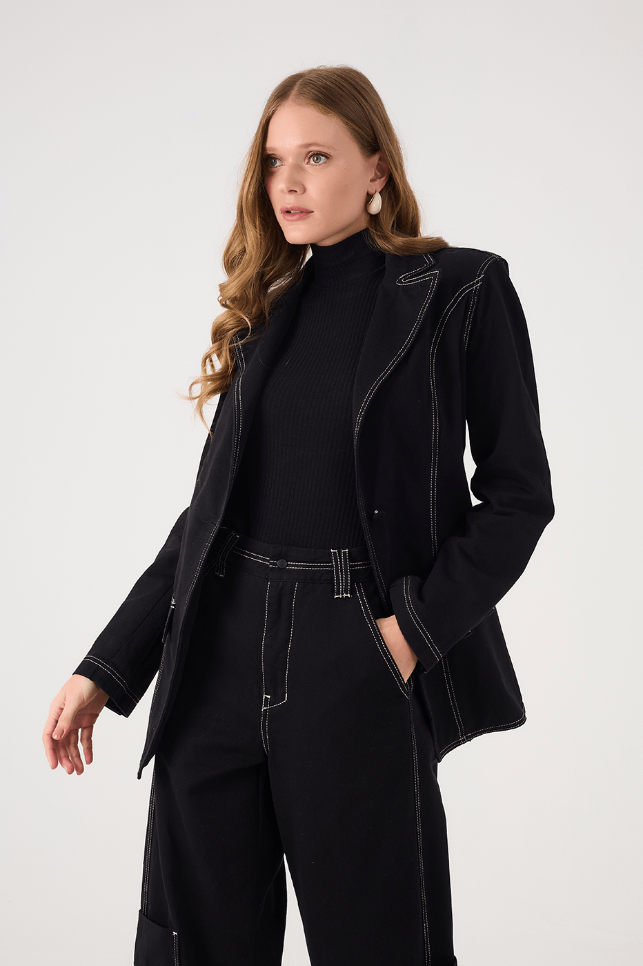 Turtleneck Blouse