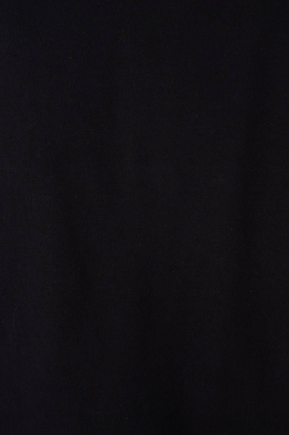 Black Crew Neck Ruched Sleeve T-Shirt