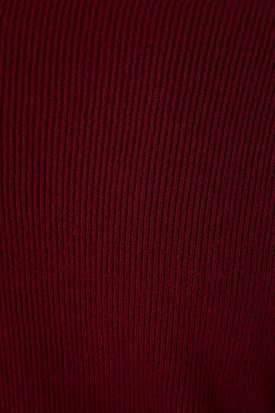 Wine Bossa Short Sleeve Crew Neck Tricot Blouse