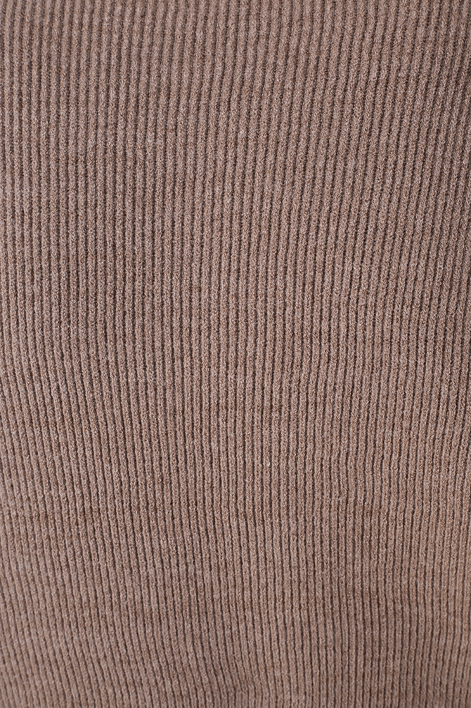 Gray Crew Neck Tricot Sweater