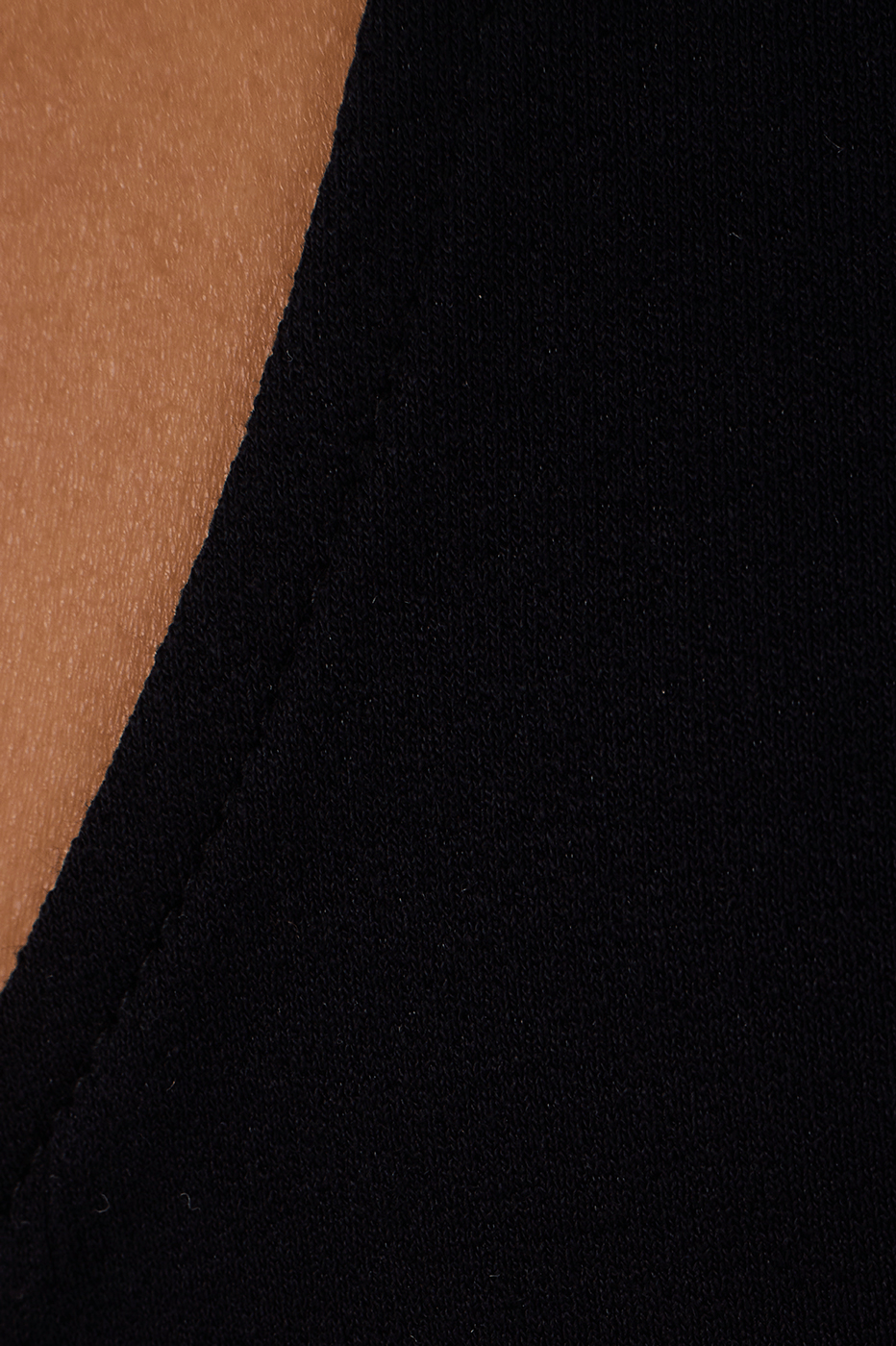 Black Sleeveless Corset Crop Top