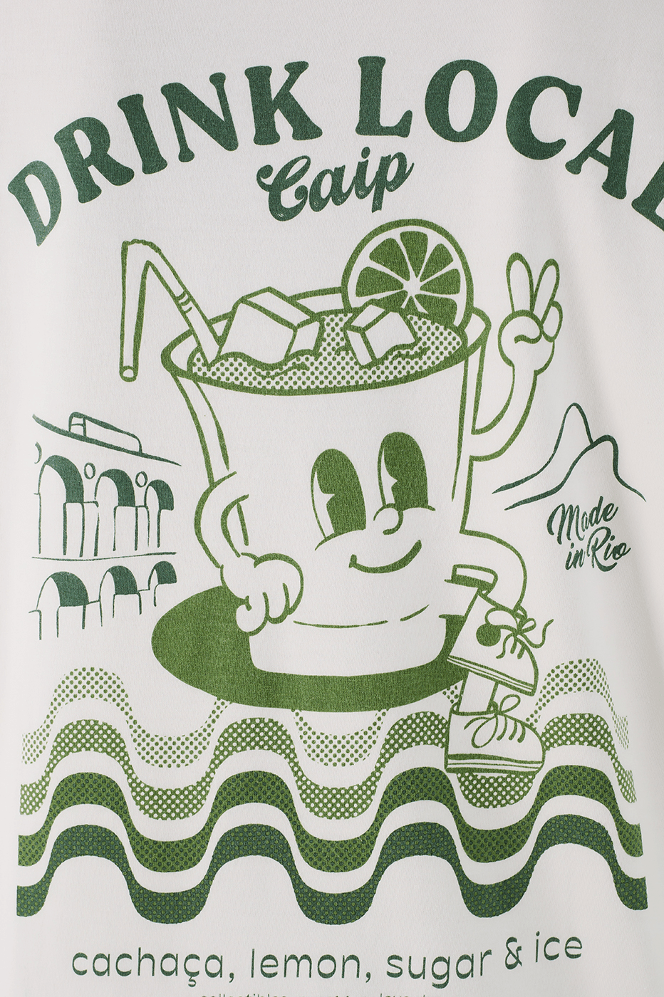 Off-White Lemon Caip Short Sleeve Graphic T-Shirt