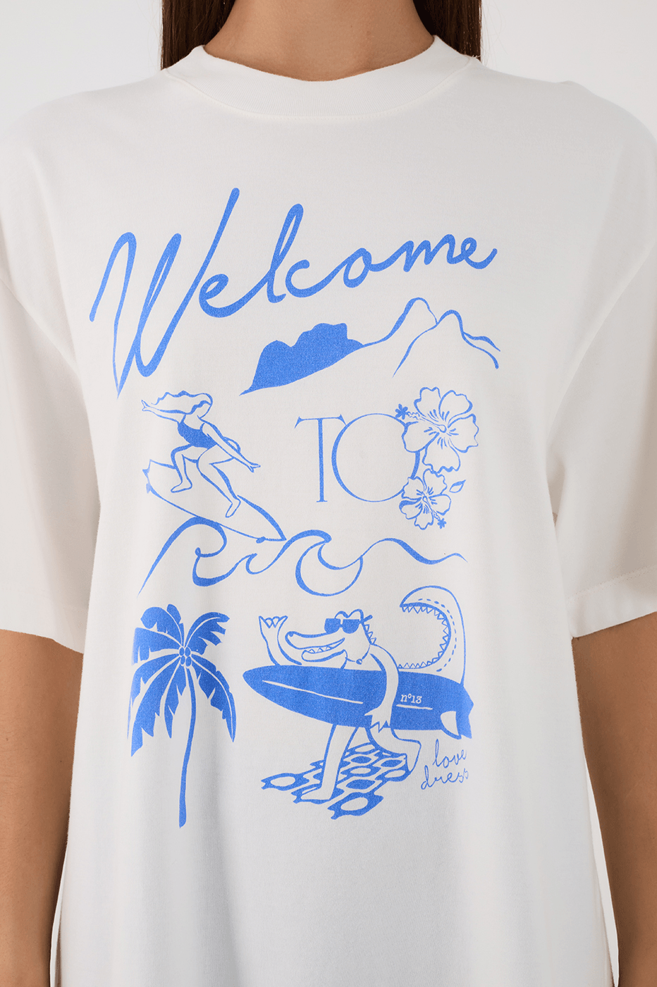 Off-White Welcome To Rio Short Sleeve Graphic T-Shirt